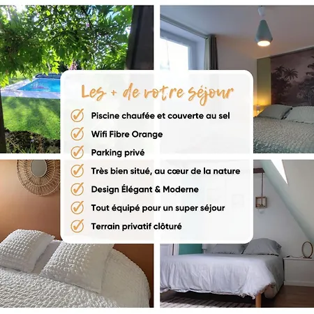 Au Grand Bonheur - Padirac - Rocamadour 펜션 *